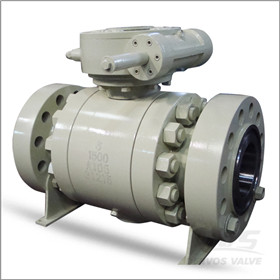ASTM A105N Trunnion Mounted Ball Valve, 6 Inch