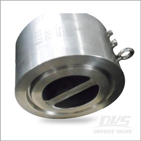 Dual Plate Check Valve, F316, 6 Inch, CL1500