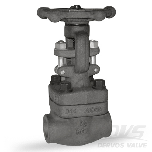 Forged Gate Valve, DN15, CL800, SW, ASTM A105N