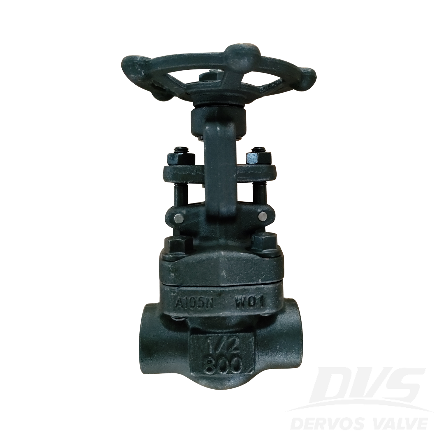 1/2" 800LB Forged Steel Gate Valve ASTM A105N SW H.W.