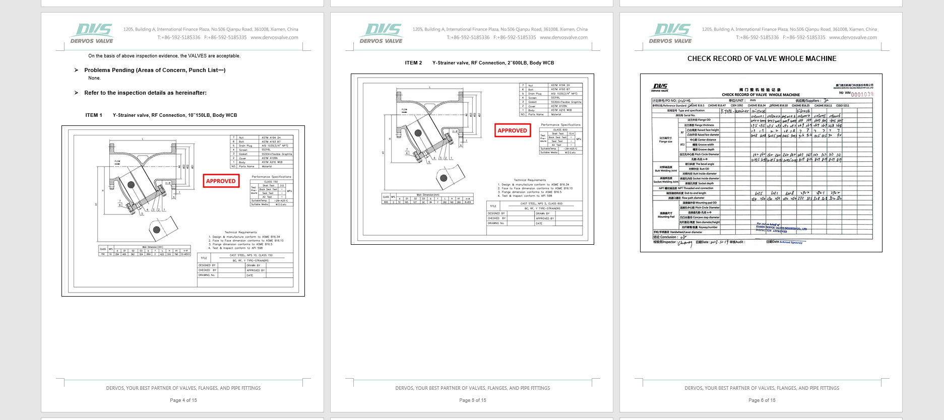 Cast Steel Y Strainer 
