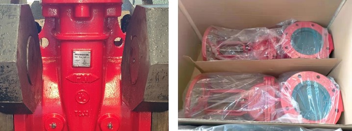 12" 150LB Gate Valve ASTM A536 Flange H.W.