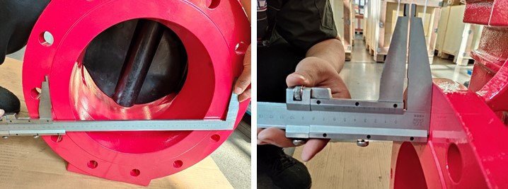 12" 150LB Gate Valve ASTM A536 Flange H.W.