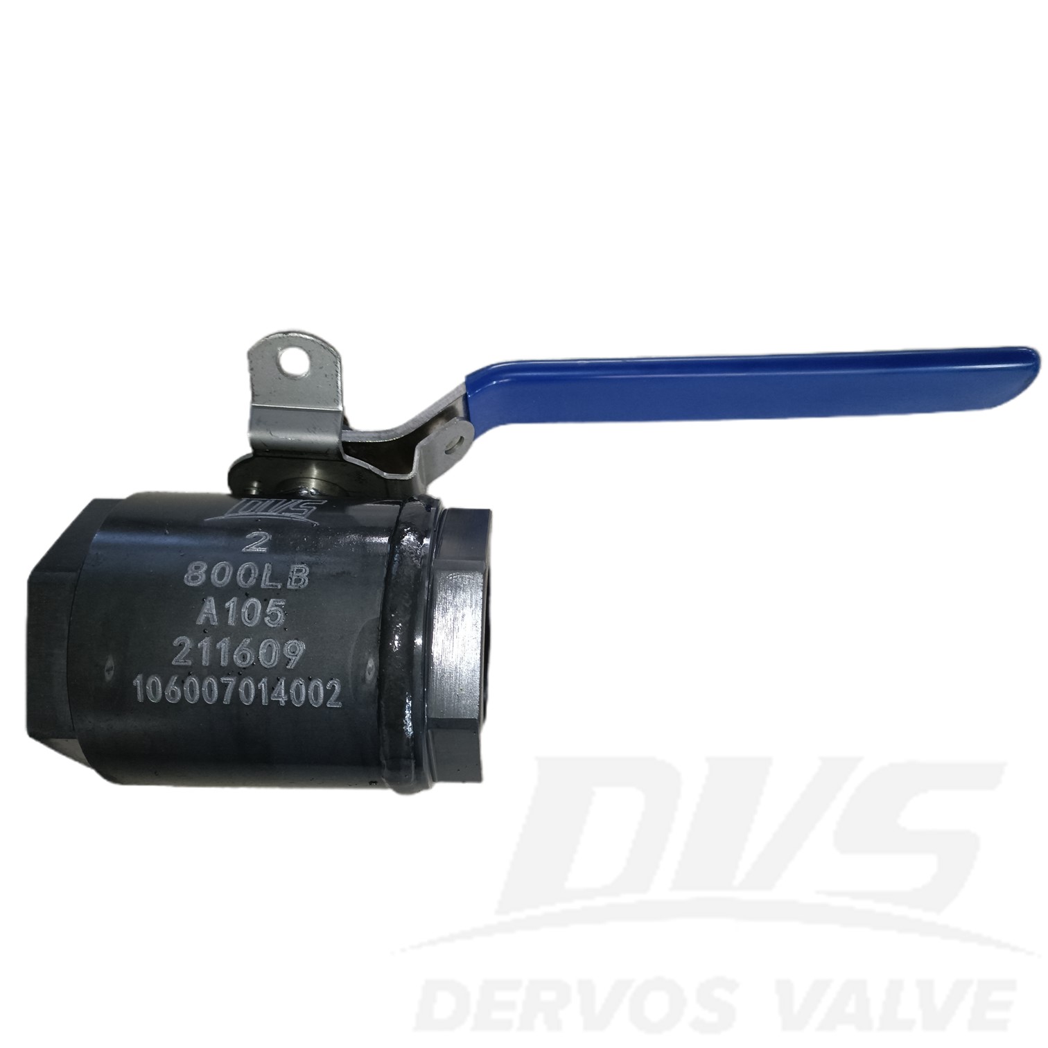2”800LB Forged Steel Floating Ball Valve A105 SW LEVER OP.
