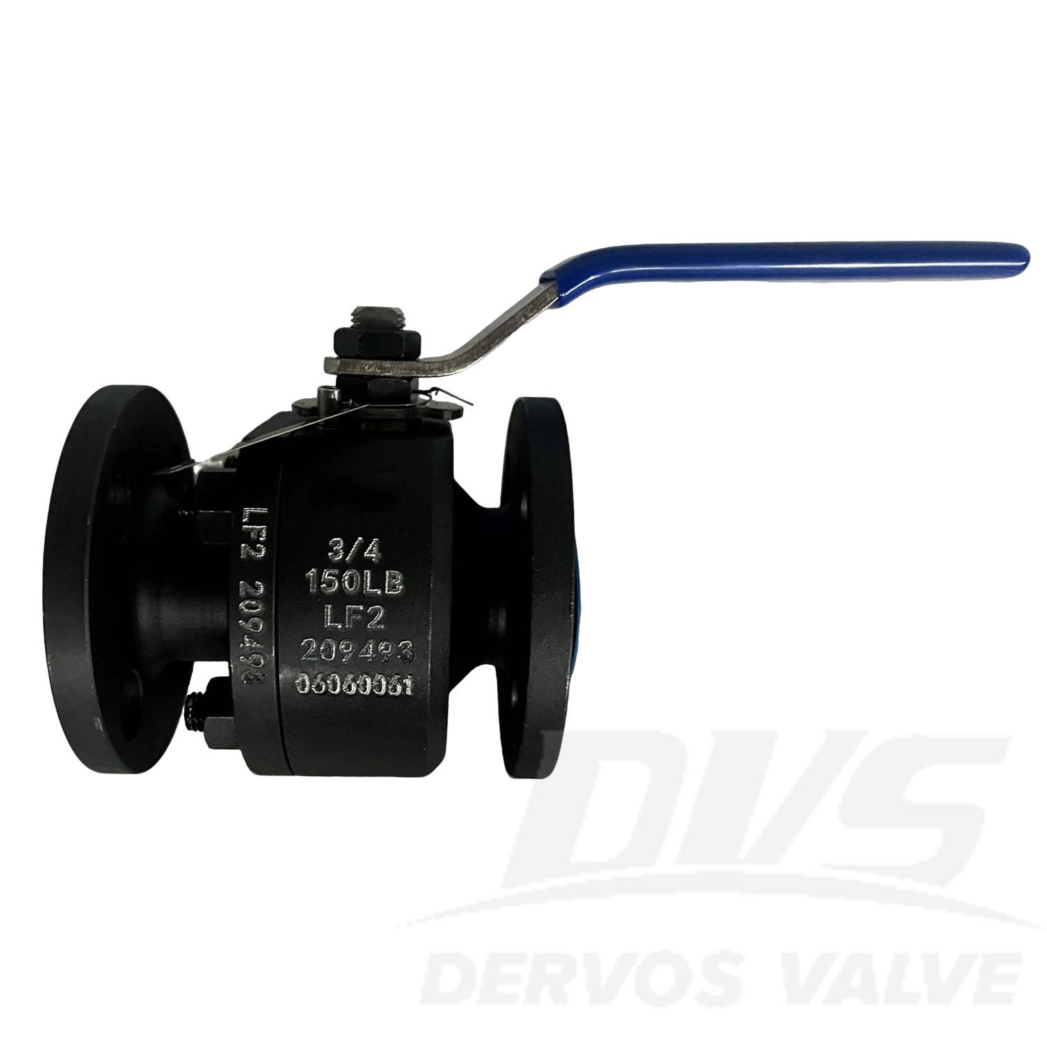 3/4” 150LB Forged Steel Floating Ball Valve LF2 API 598 LEVER OP.