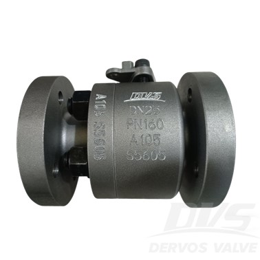DN25 PN160 Forged Steel Floating Ball Valve A105 API6D EN1092-1 D