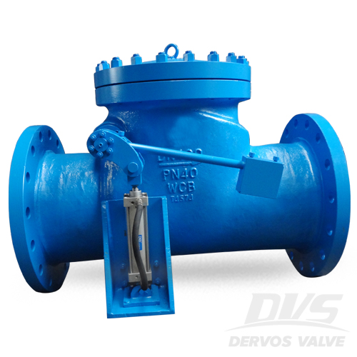 DIN Swing Check Valve with Cylinder, DN400, PN40