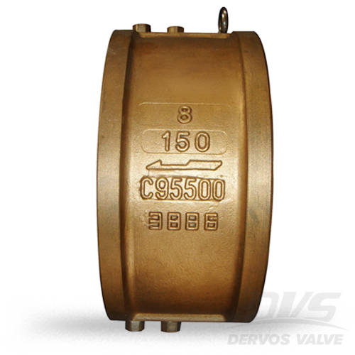 Dual Plate Check Valve, CL150, 8 Inch, C95500