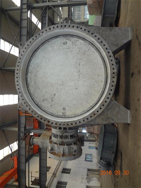 DN3750 Gearbox Operated Butterfly Valves Completed