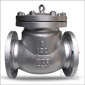 Swing Check Valve, 6 Inch, CL150, API 598