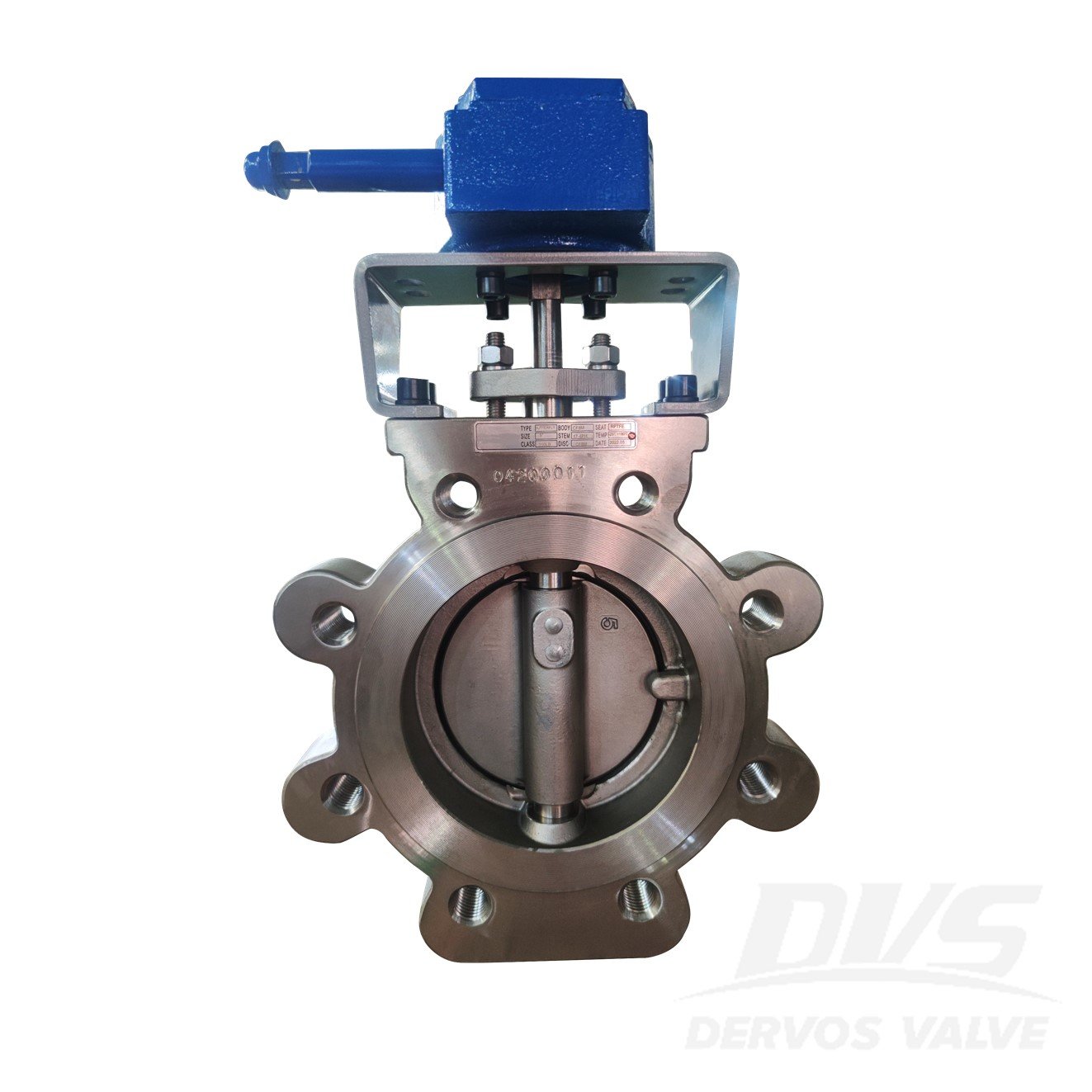 ASTM A351 CF8M Lug Butterfly Valve, 5 Inch, 150 LB, API 609
