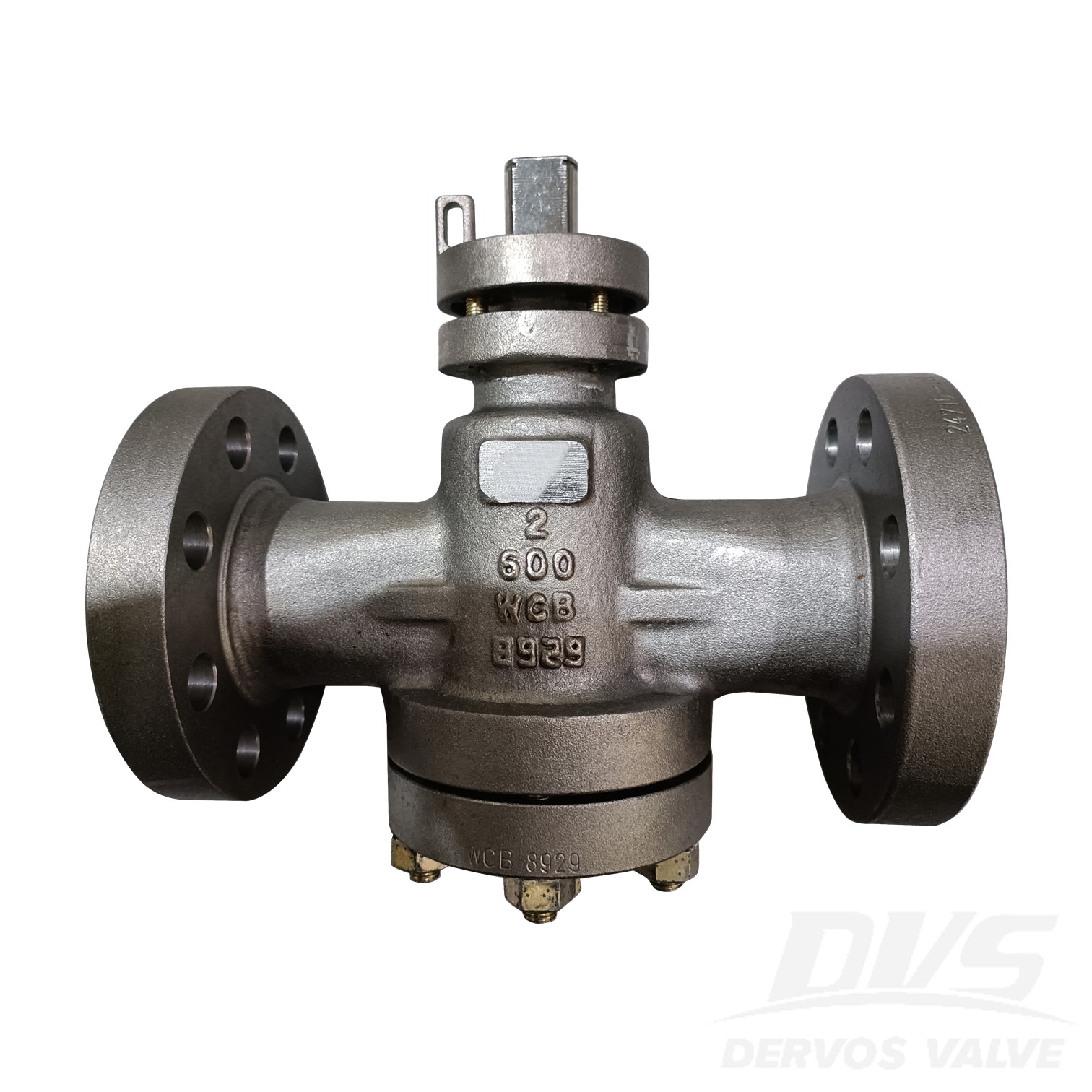 Body WCB, RF, 8" 1500LB Inverted Pressure Balanced Lubricated Plug Valve, API6D