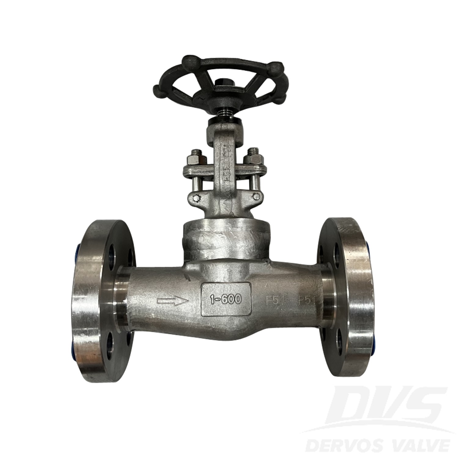 Body F51, 1" 600LB Forged Steel Globe Valve, API602, Handwheel