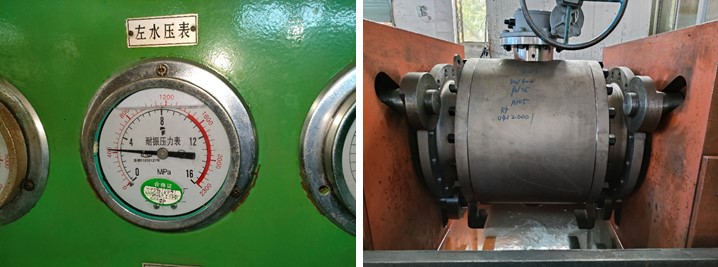 Body A105, DN400 PN25 Trunnion Mounted Ball Valve, API6D, Worm Gear