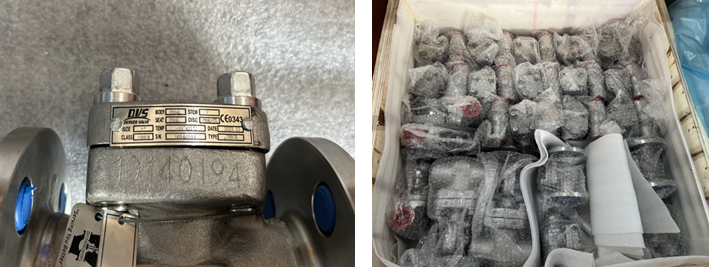 1" 150LB Swing Check Valve RF A182-F304L