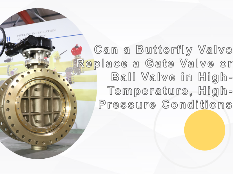 Can a Butterfly Valve Replace a Gate Valve or Ball Valve in High-Temperature, High-Pressure Conditions?