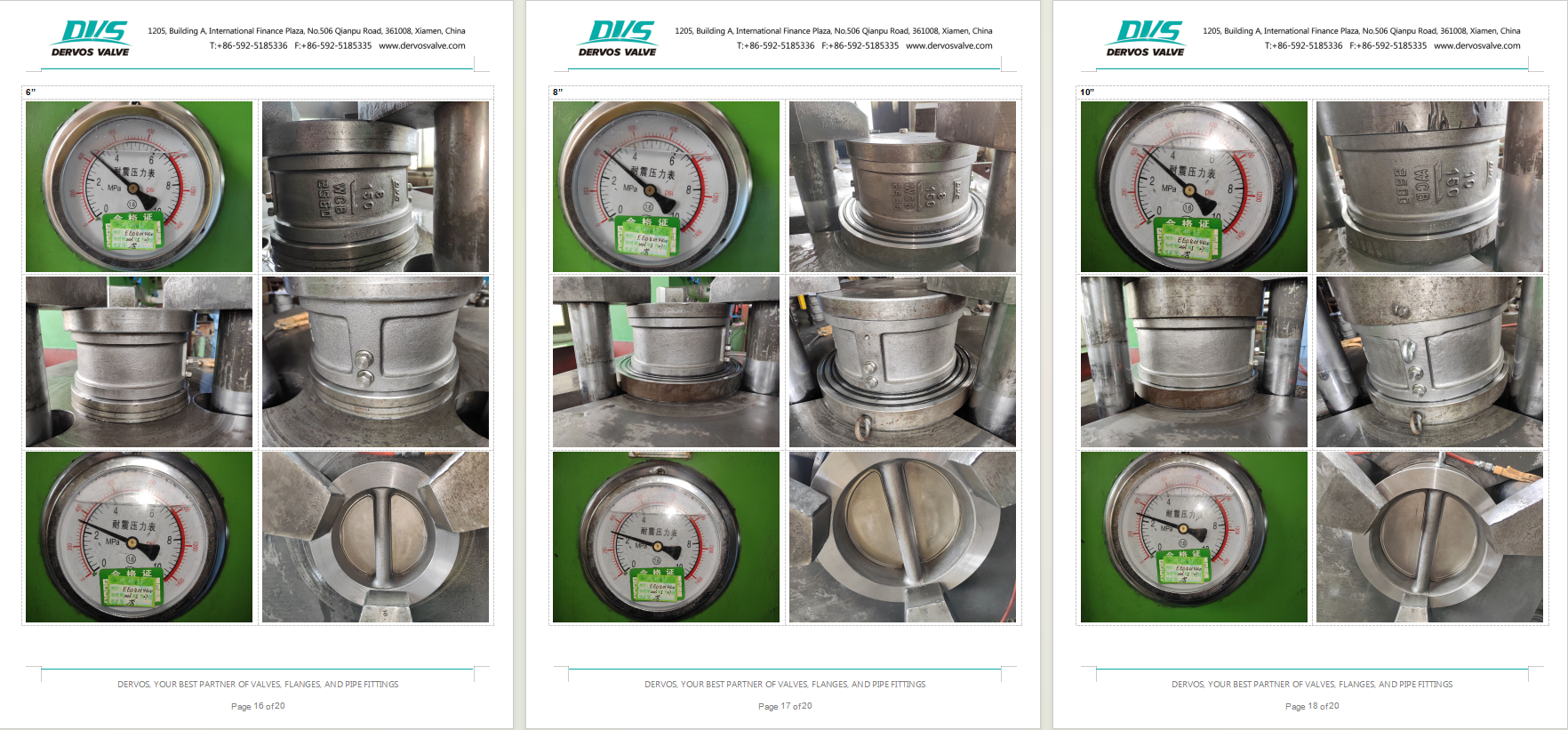 Dual Plate Wafer Type Check Valve 