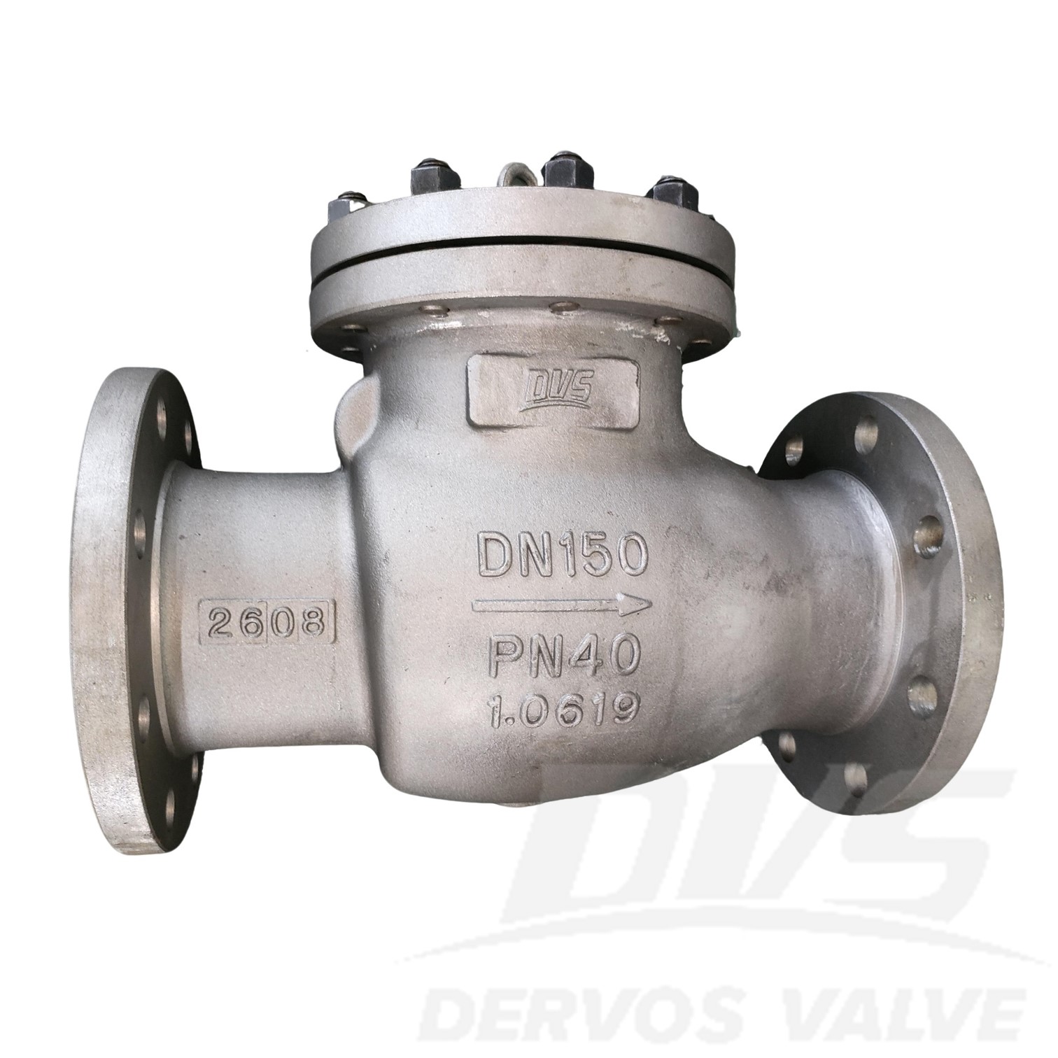 DN150 PN40 Swing Check Valve 1.0619 EN14341 EN1092-1 B