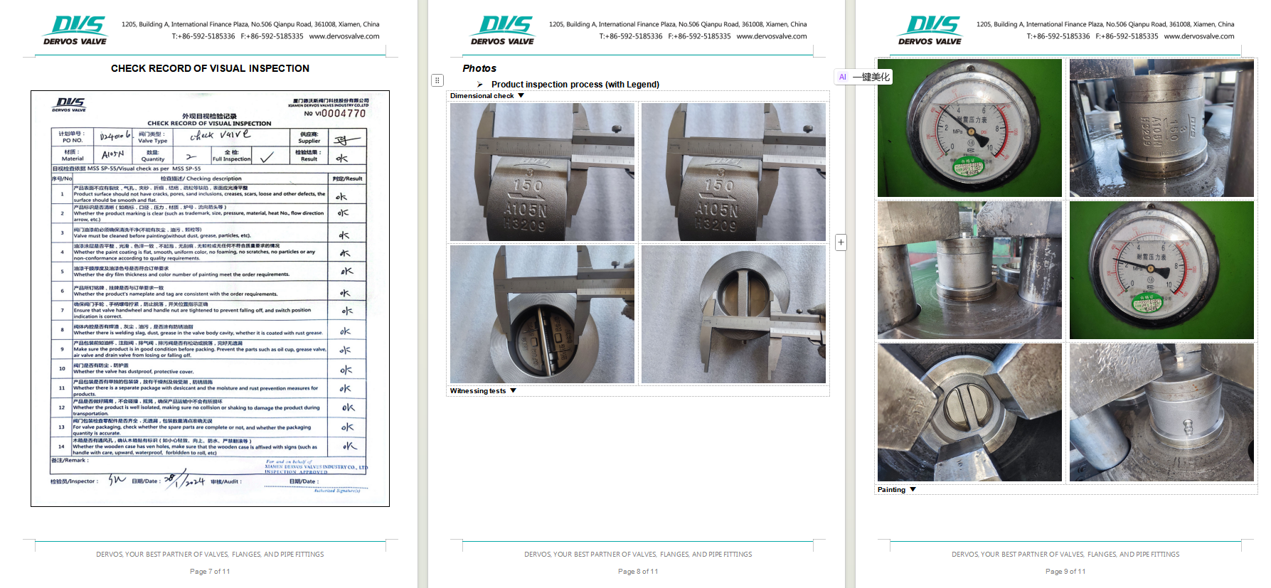 Dual Plate Wafer Check Valve