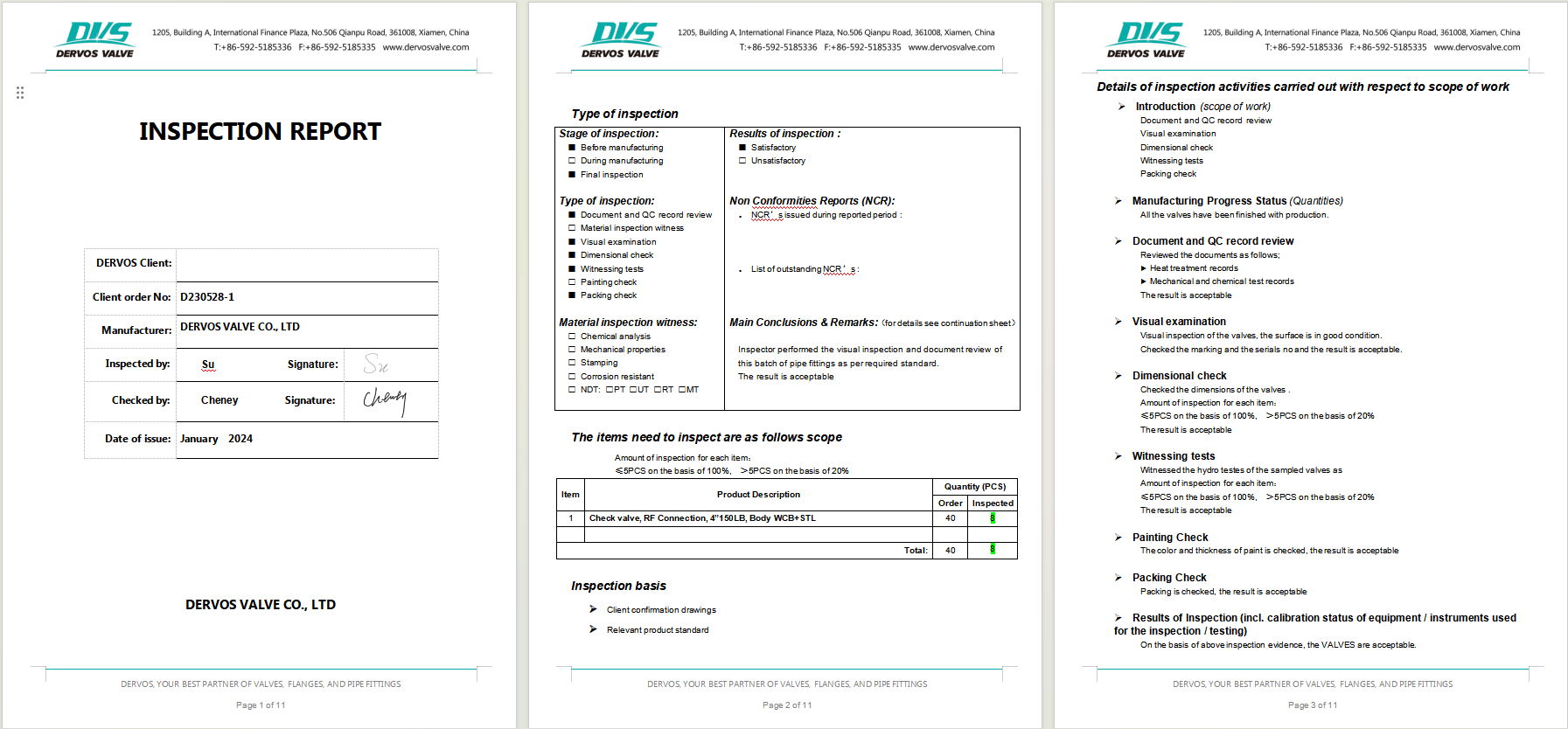 Dual Plate Check Valve