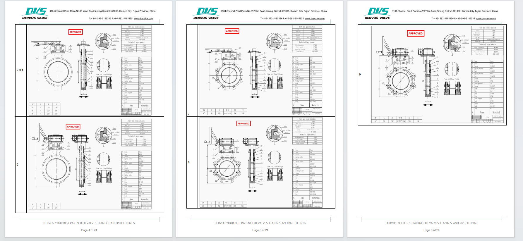 Double Eccentric Butterfly Valve