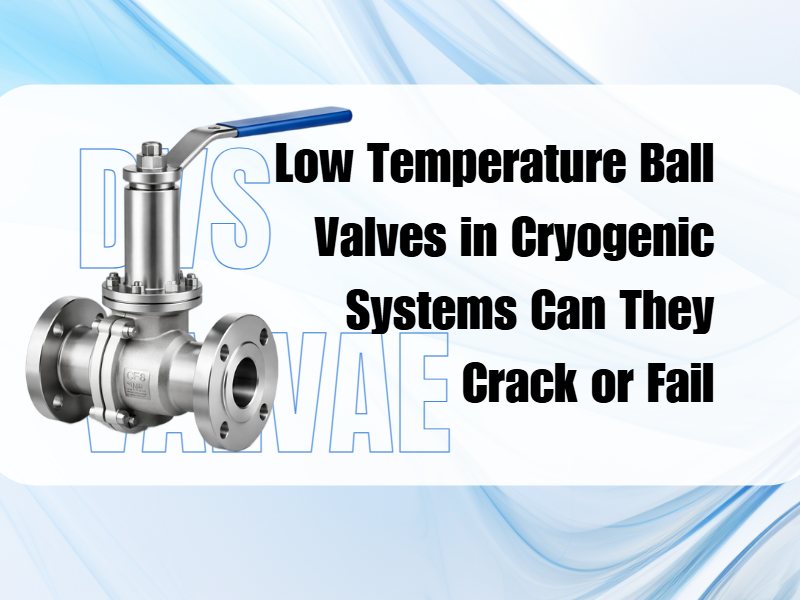Low Temperature Ball Valves in Cryogenic Systems: Can They Crack or Fail?