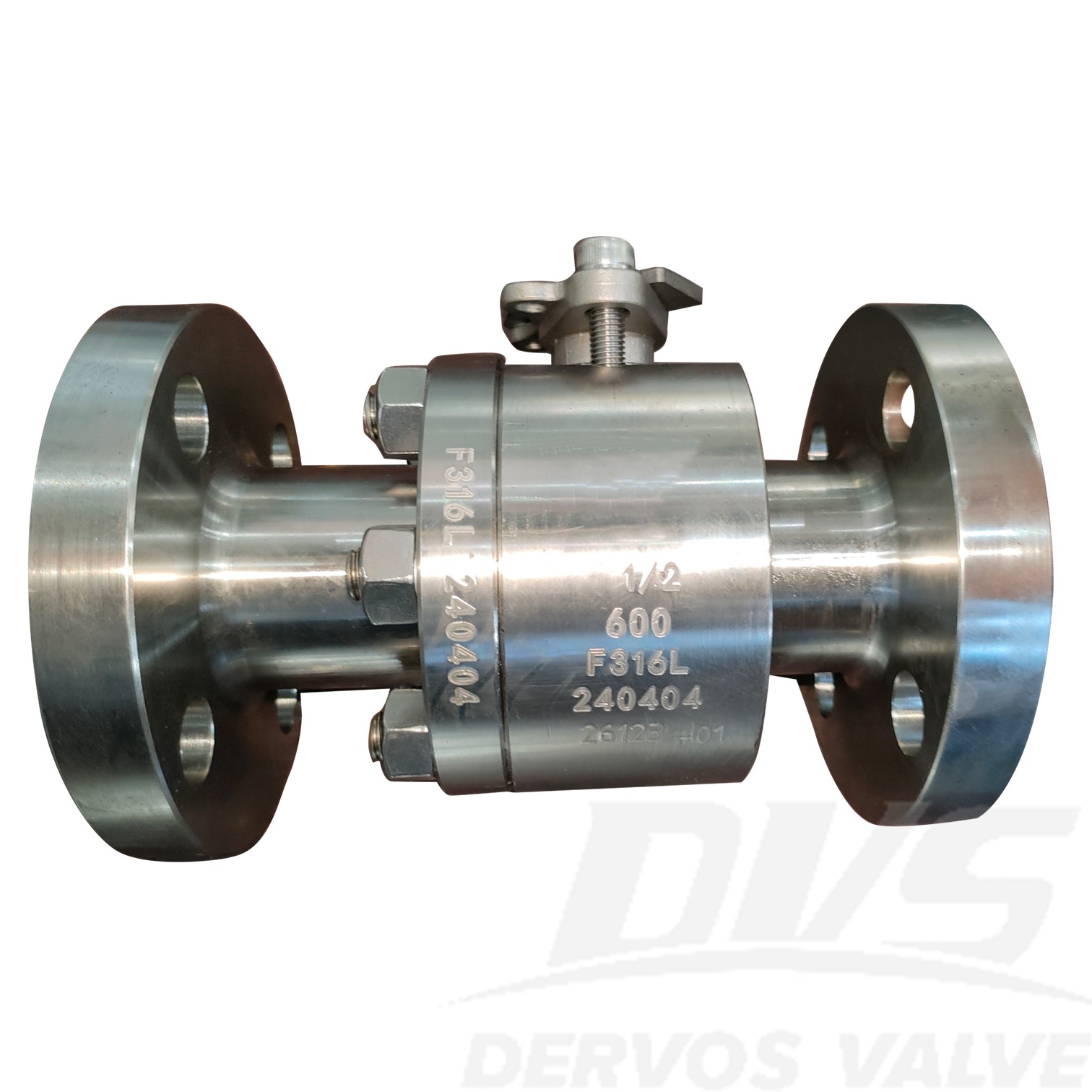 Forged Steel Floating Ball Valve 1-1/2" 600LB F316L RF
