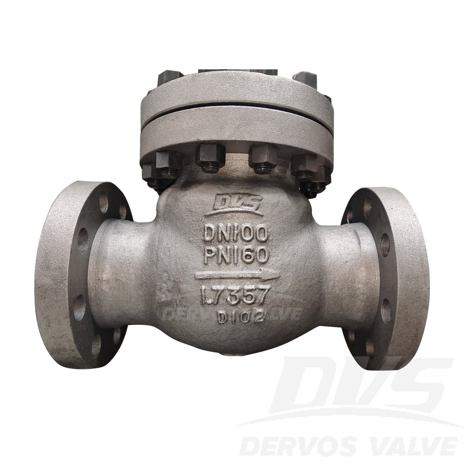 Cast Steel Swing Check Valve DN100 PN160 1.7357 BS1868
