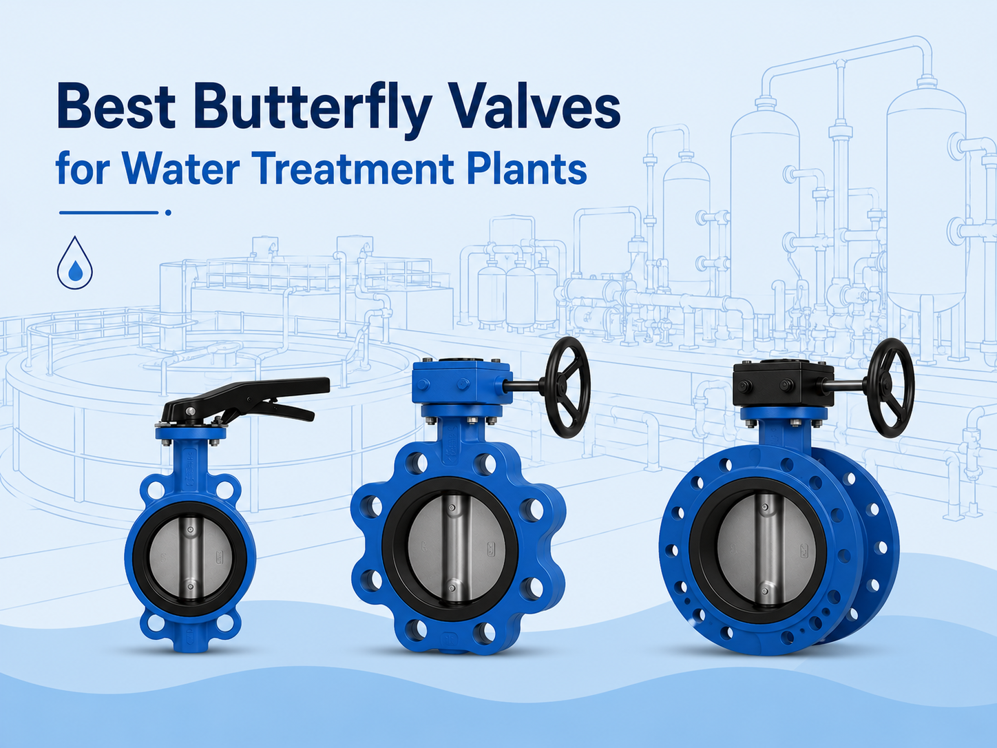 Best Butterfly Valves for Water Treatment Plants