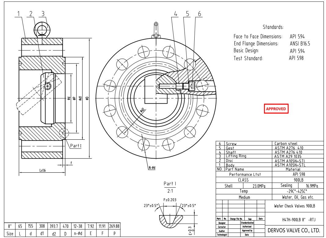  Swing Check Valve